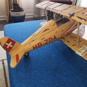 Vintage model airplane